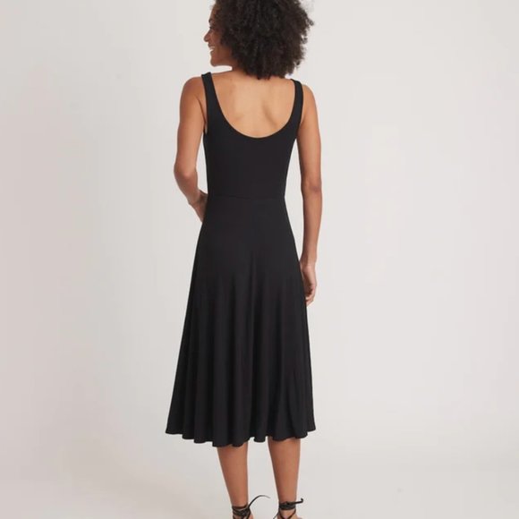 Marine Layer Lexi Rib Fit and Flare Midi Dress XL - worn once! - Picture 4 of 11